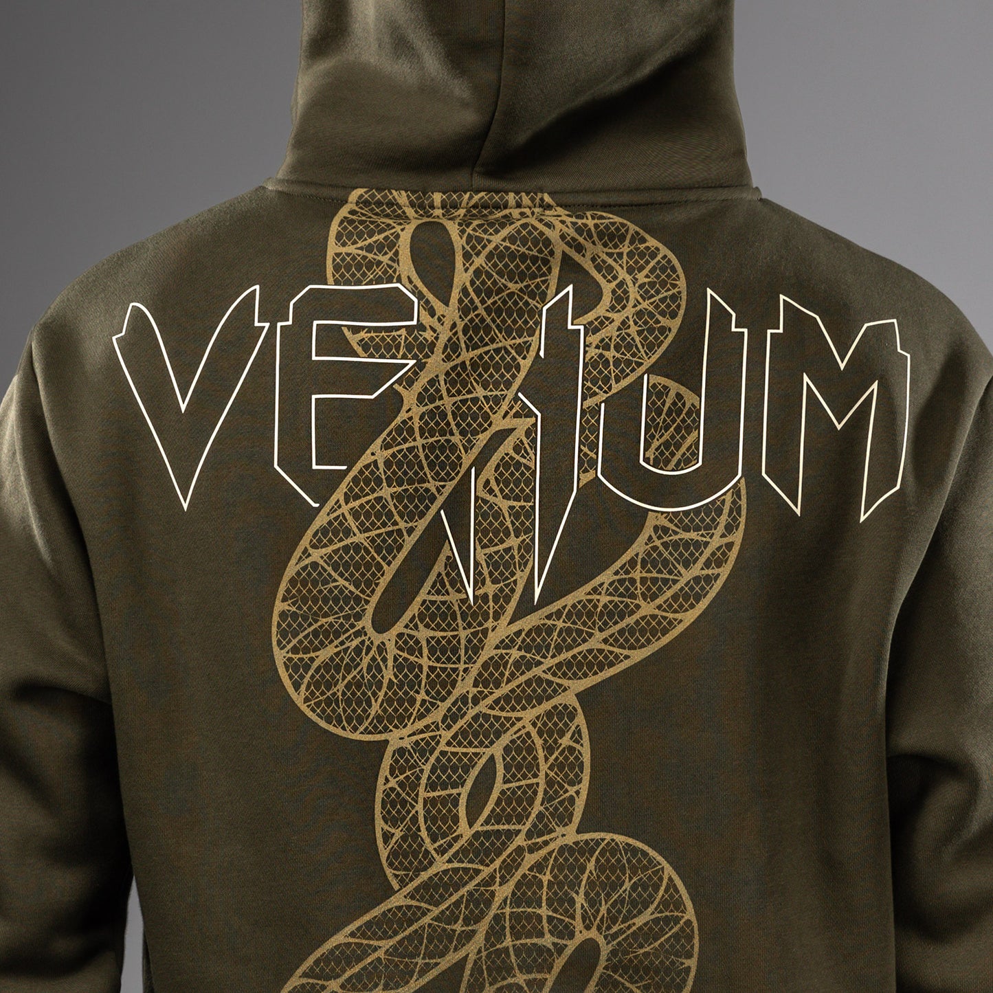 Venum Serpenti Hoodie – Khaki/Bronze/Ivory