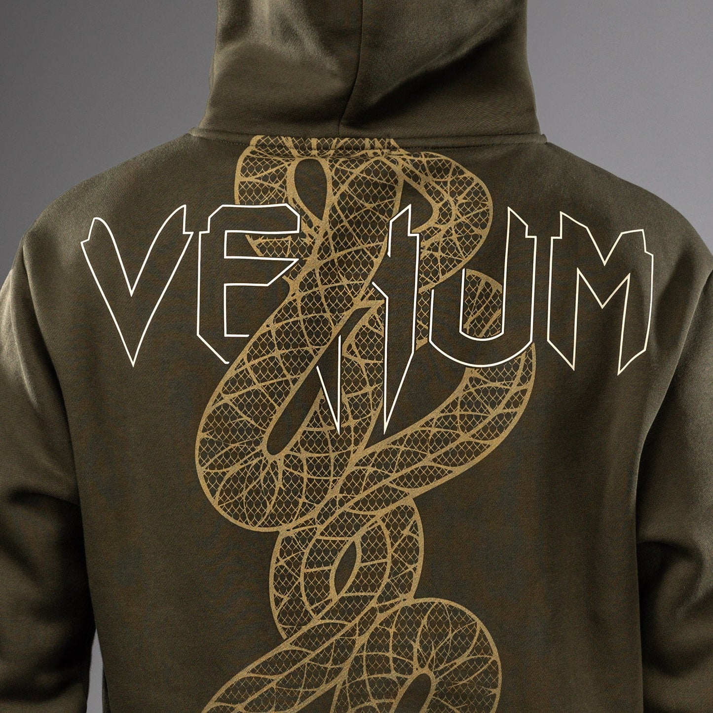 Venum Serpenti Hoodie – Khaki/Bronze/Ivory