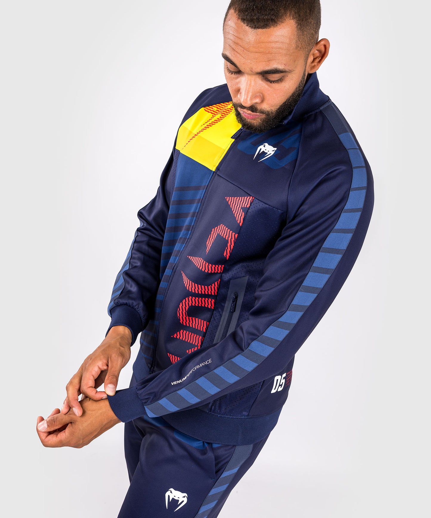 Venum Sport 05 Trainingsjacke - Blau/Gelb