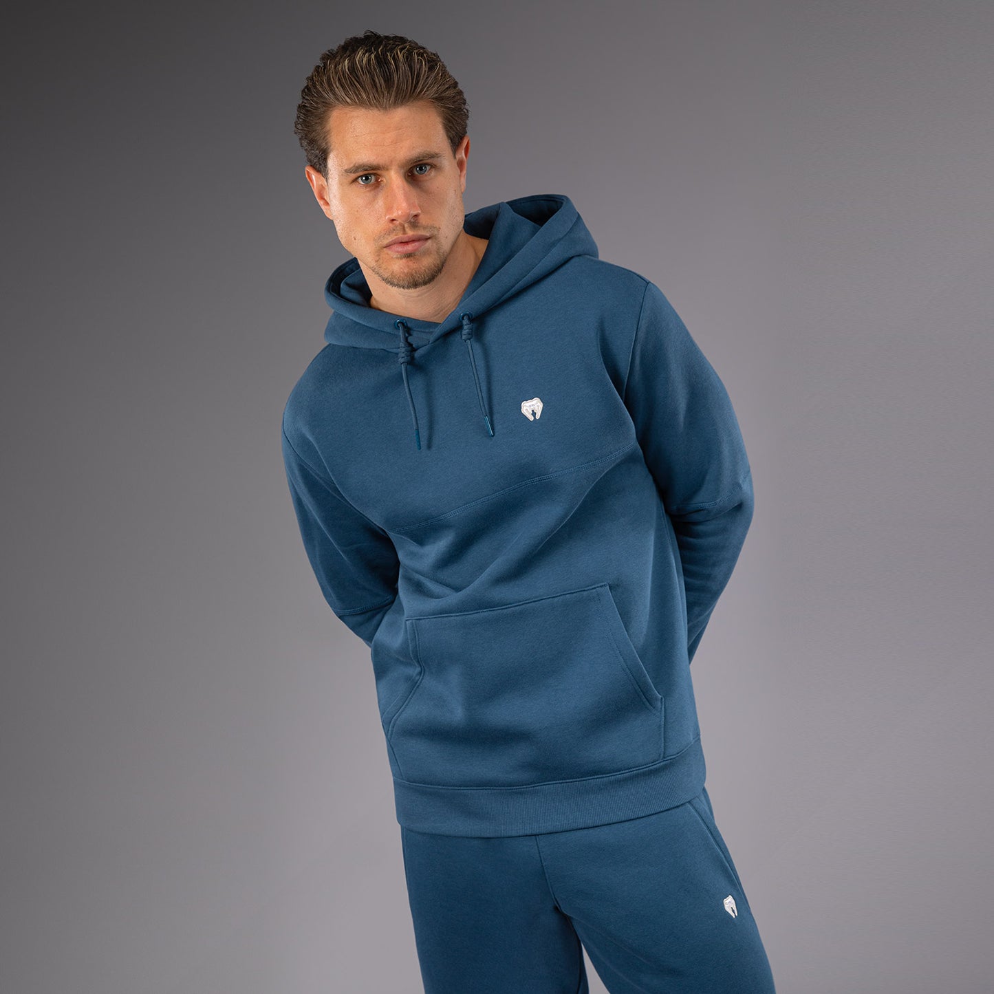 Venum Silent Power Hoodie - Pfau Blau