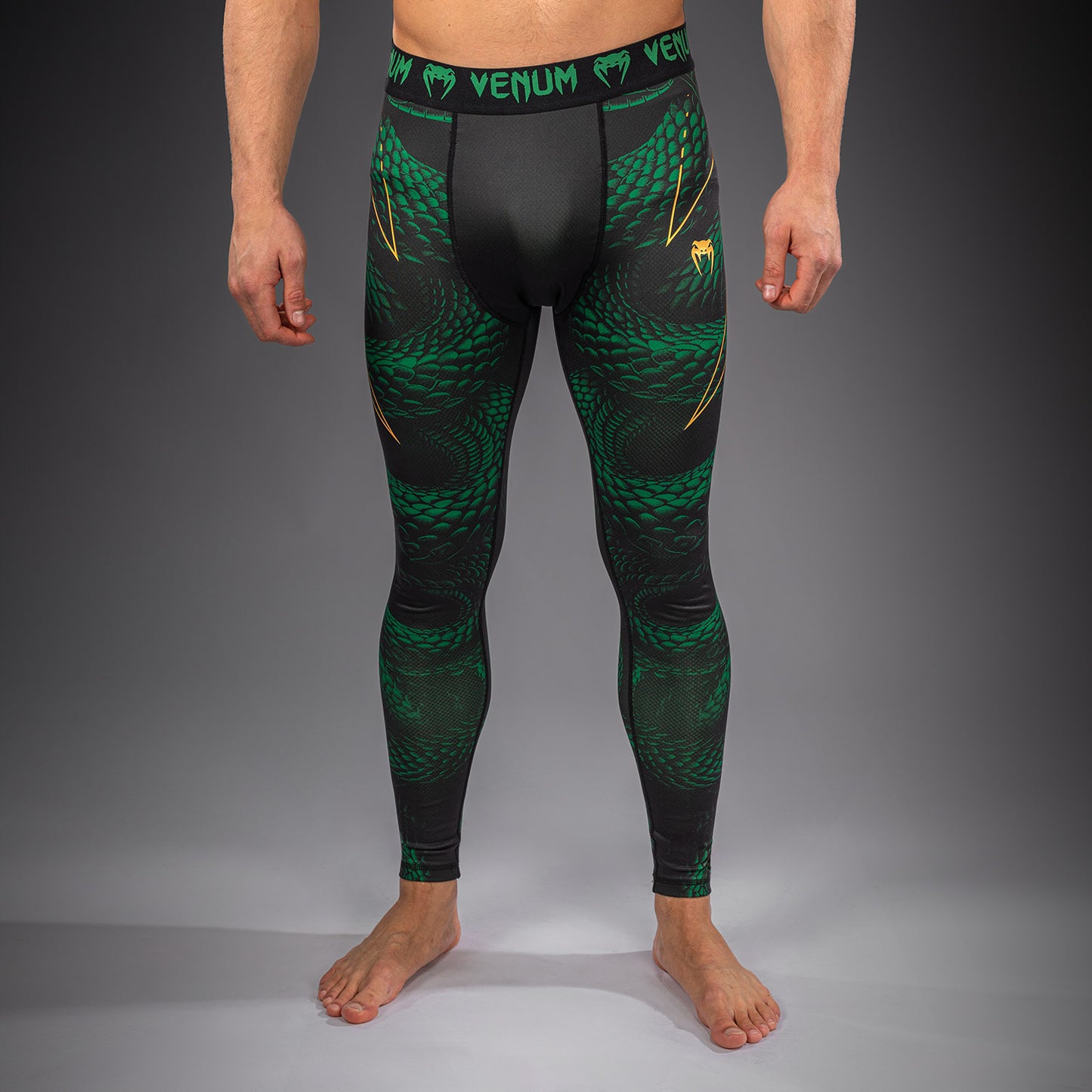 Venum Matupa Spats - Schwarz/Grün/Gold