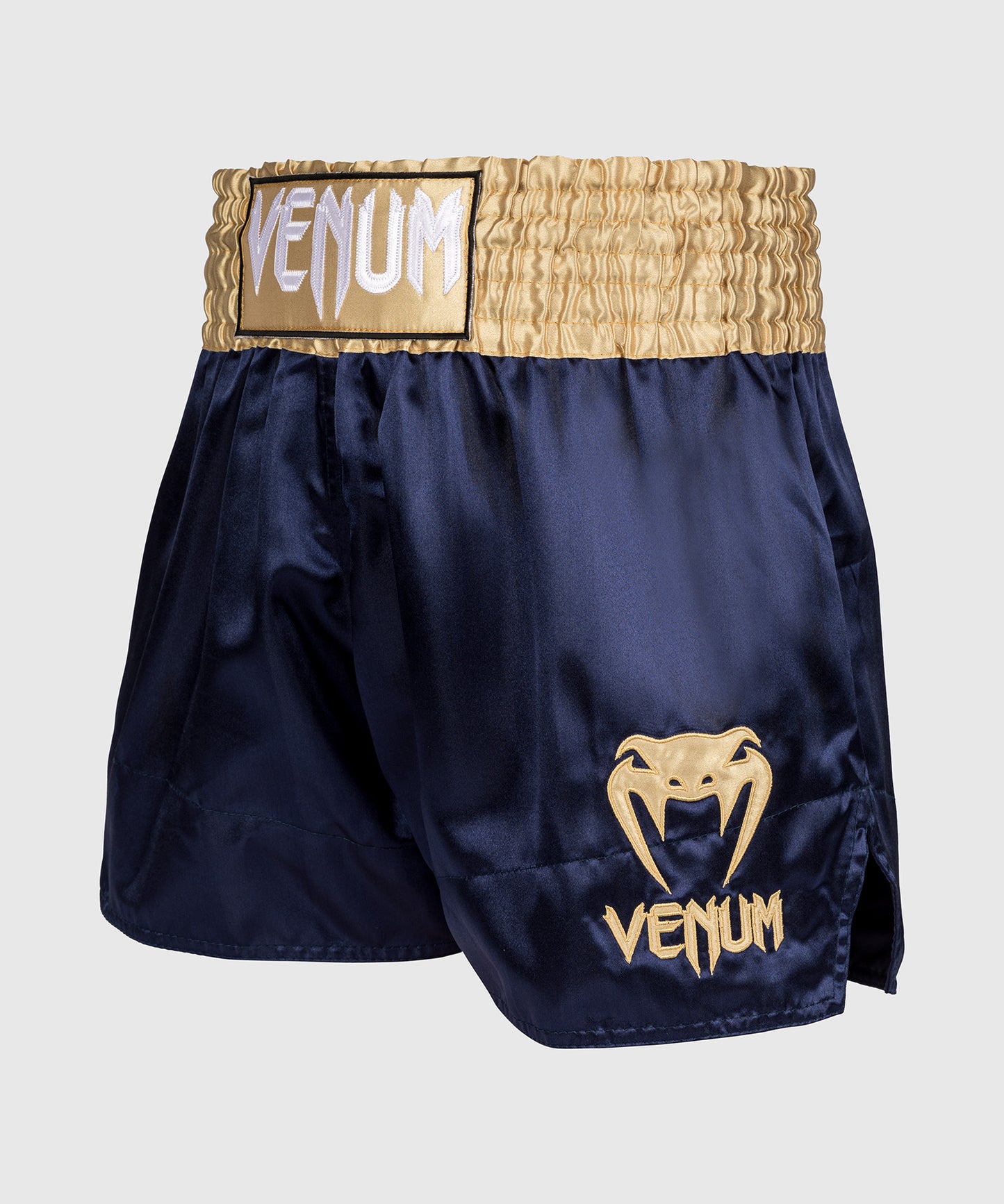 Venum Classic Muay Thai Shorts - Marineblau/Gold