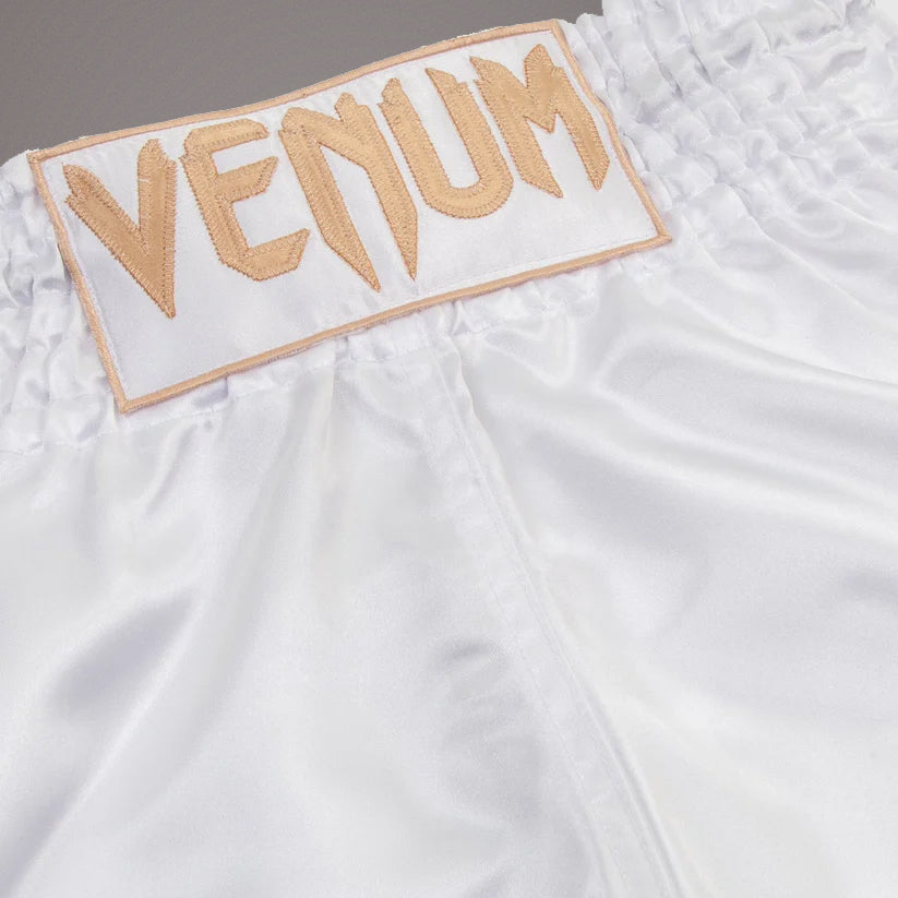 Venum Classic Shorts Muay Thai - Weiß/Gold