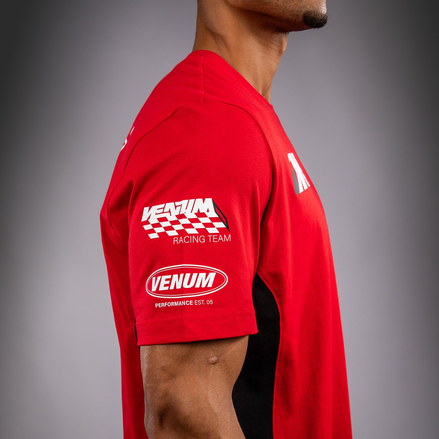 Venum Motorsport T-Shirt - Rennfahrer Rot