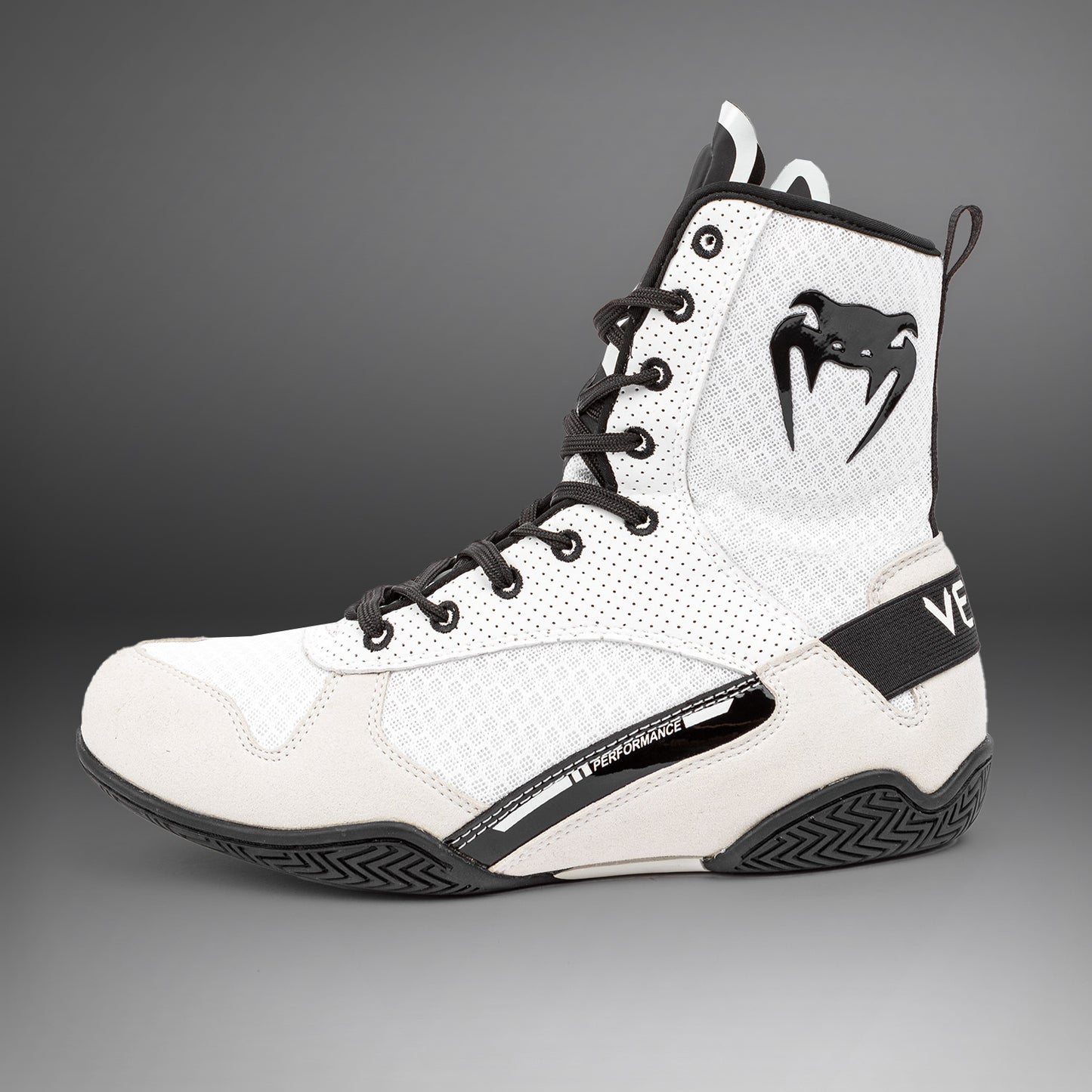 Venum Elite Boxschuhe - Weiß/Schwarz