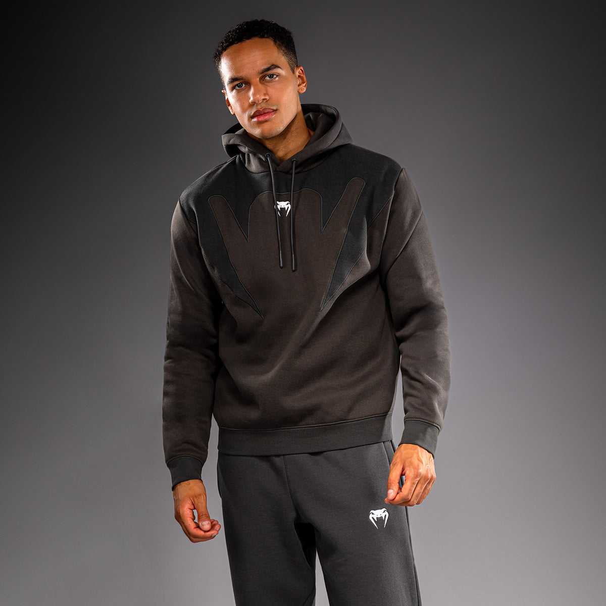 Venum Attack Fleece & Weave Hoodie - Grau