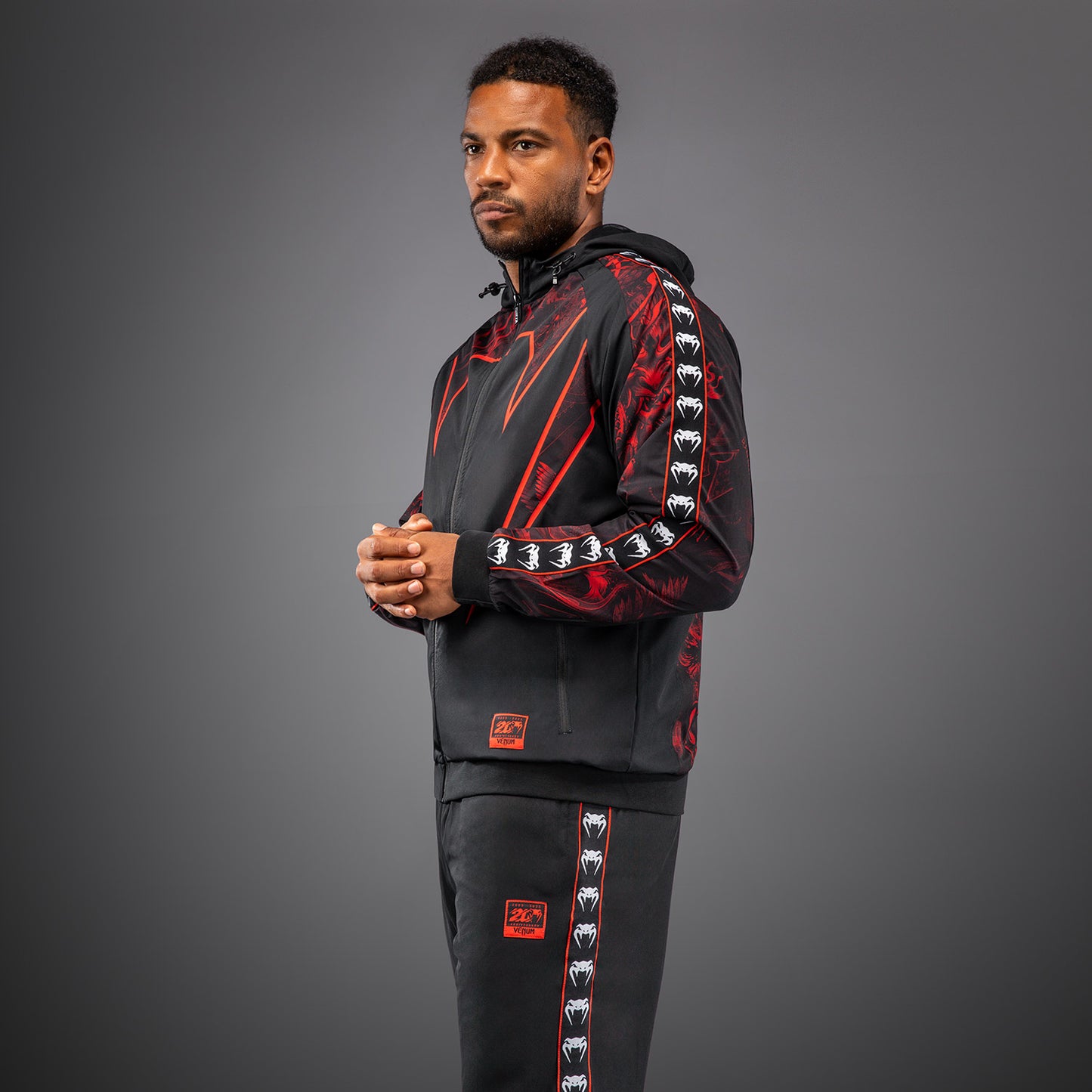 Venum 20th Anniversary Trainingsjacke - Schwarz/Rot