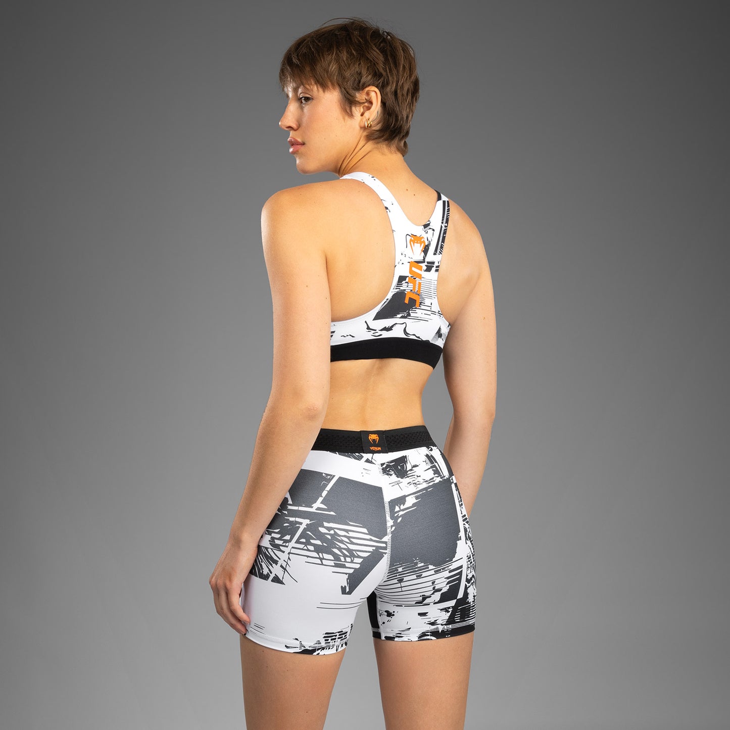 UFC Zenith by Venum Authentic Fight Week Sport-BH Damen - Weiß