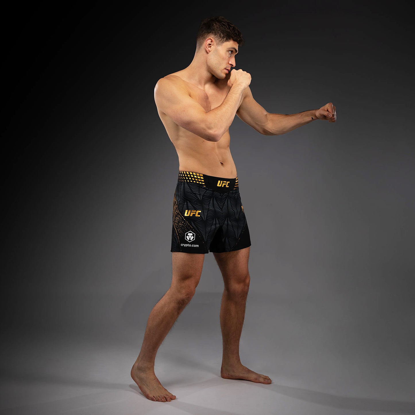 UFC Zenith by Venum Authentic Fight Night Kurze Passform Fight Short Herren Personalisiert - Champion