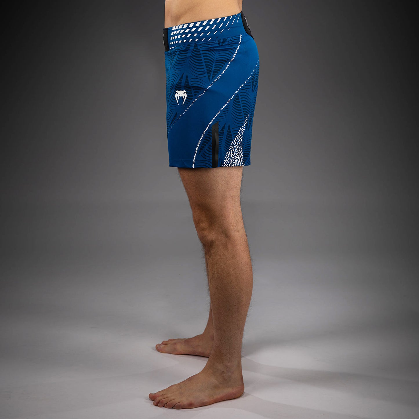UFC Zenith by Venum Authentic Fight Night Kurze Passform Fight Short Herren Personalisiert - Blau