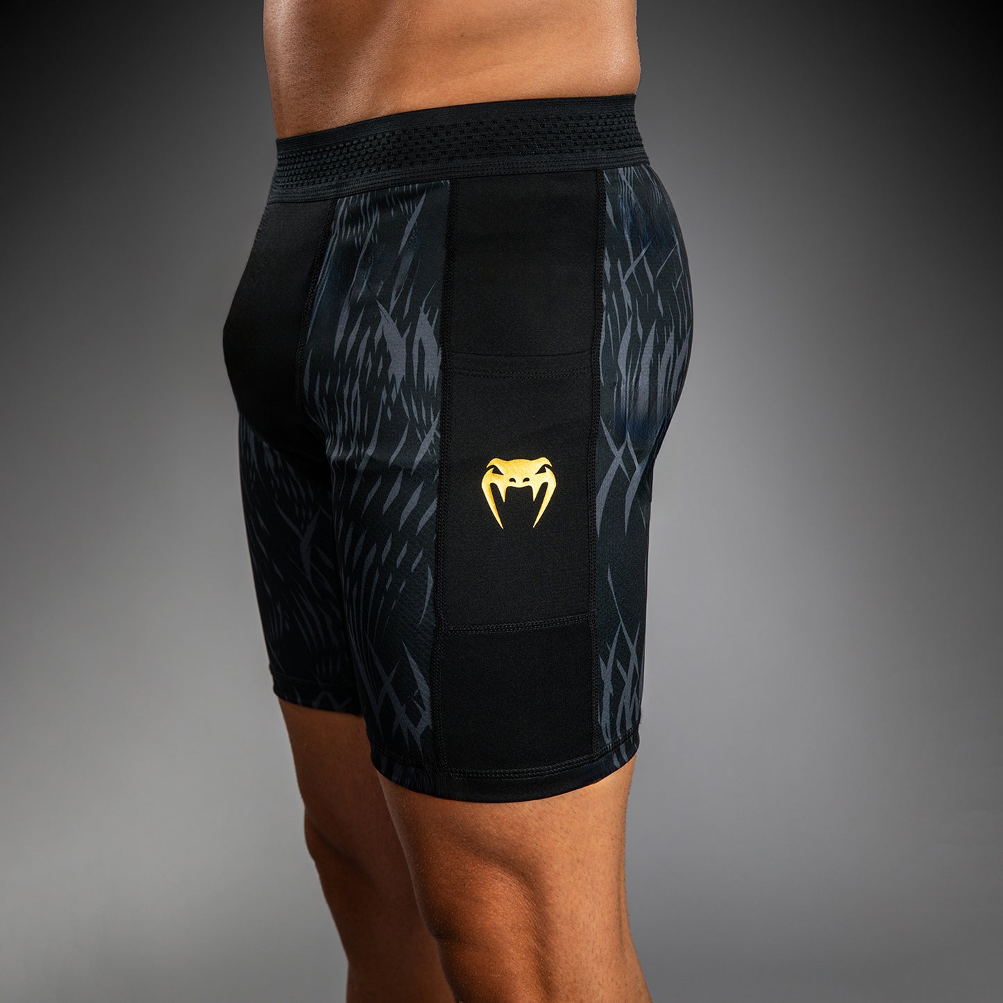 Venum x Chimaev Vale Tudo Shorts - Schwarz/Grau