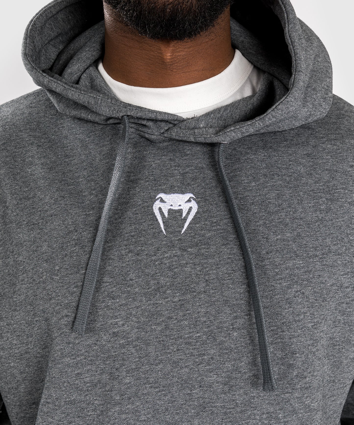 Venum Vortex XL Lite Herren Hoodie - Dunkel Heather Grau