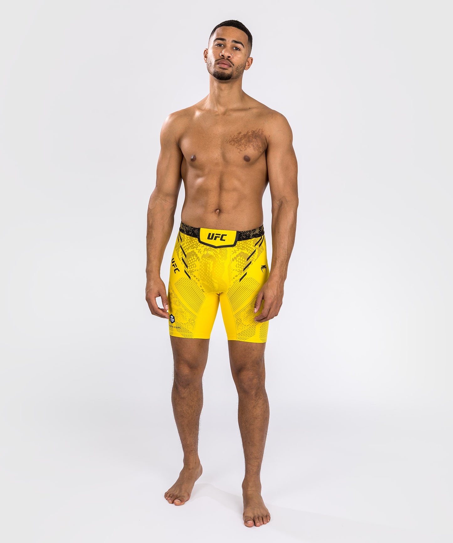 UFC Adrenaline by Venum Authentic Fight Night Vale Tudo Short für Männer - Gelb