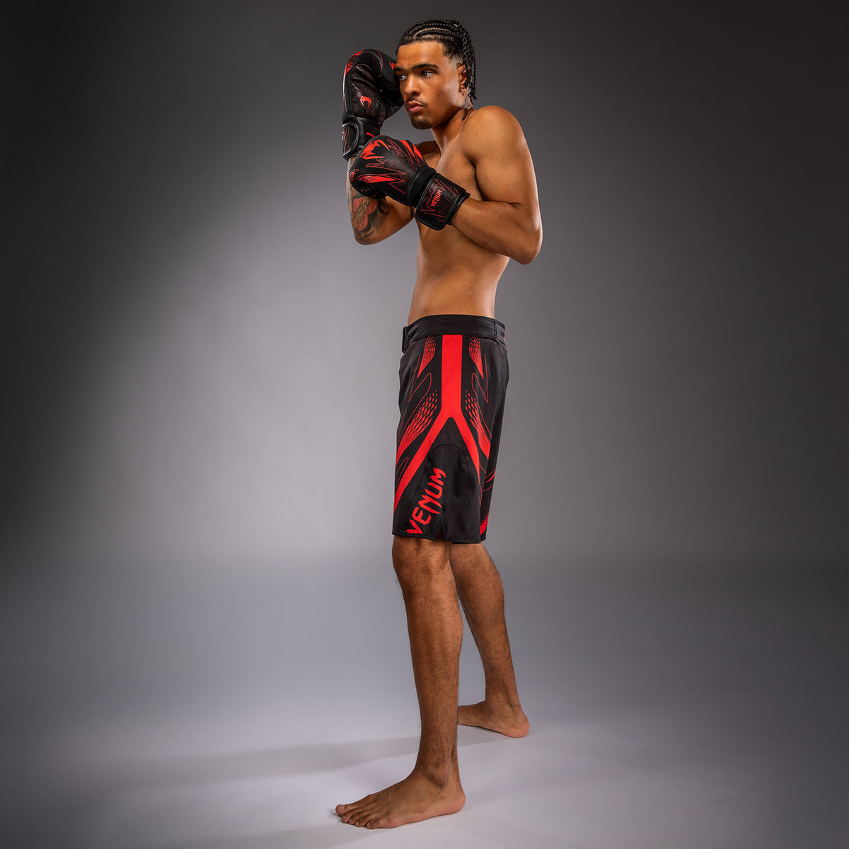 Venum Amazonia Reborn MMA-Shorts - Schwarz/Rot