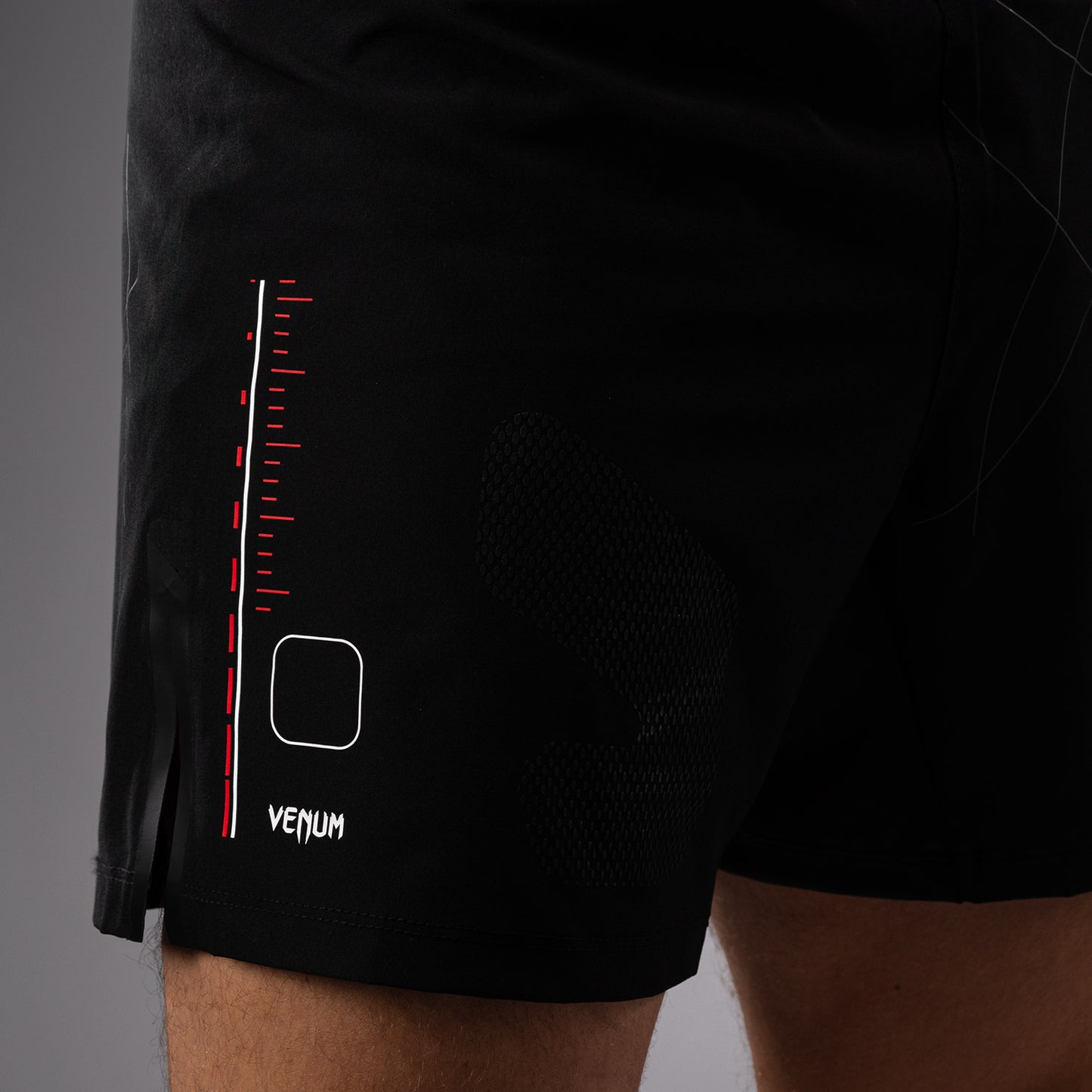 Venum Tactical XT Fightshorts für Männer - Schwarz/Feuerrot