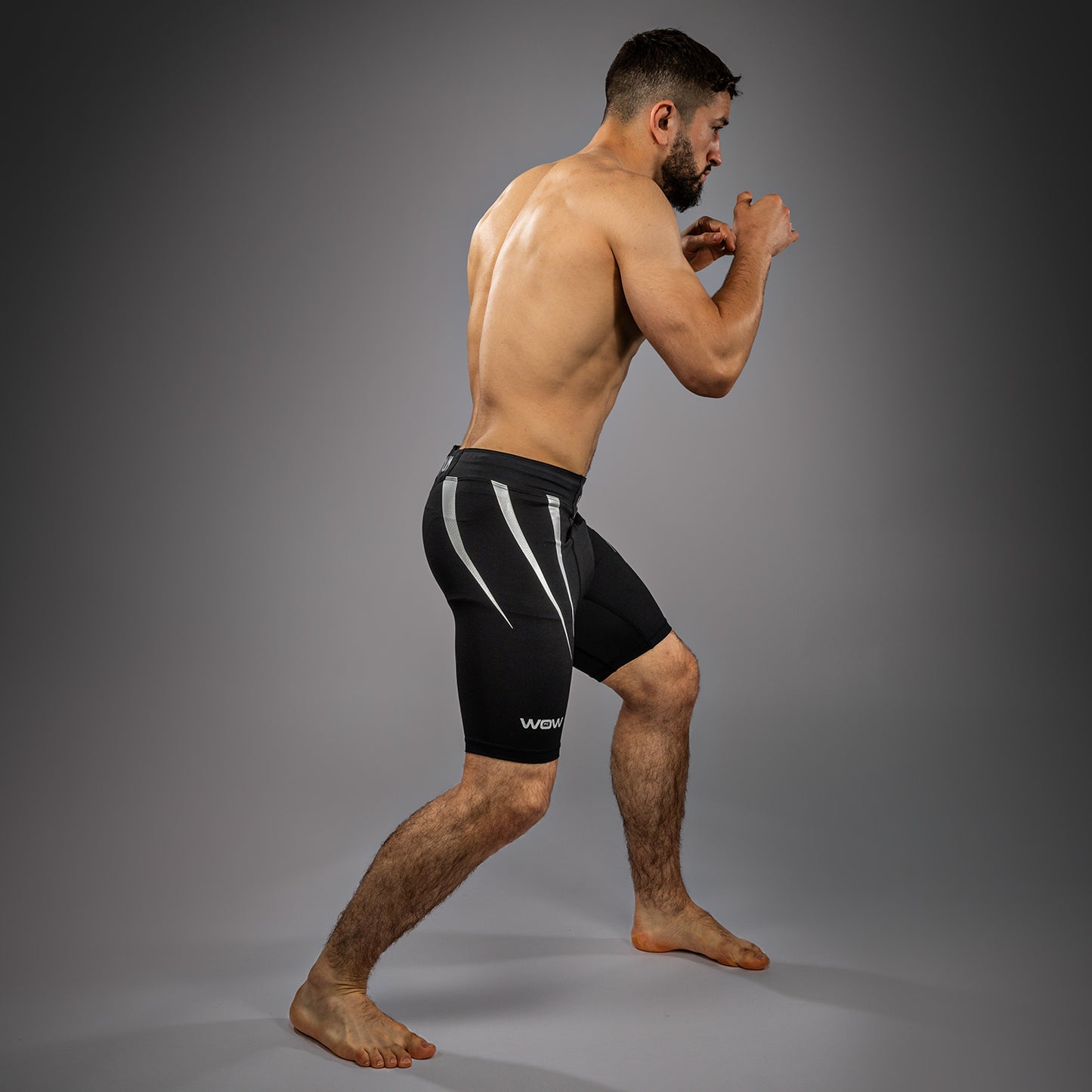 Venum x WOW FC Herren Vale Tudo Shorts - Schwarz/ Grau