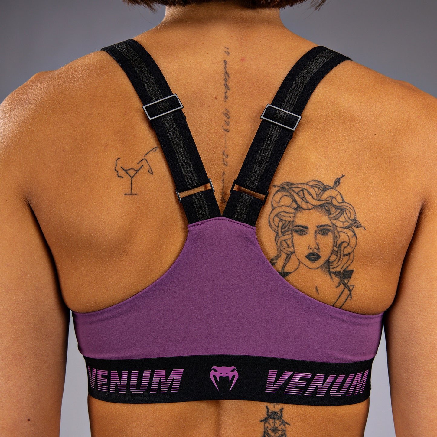 Venum Elevate Sport-BH für Frauen - Dusky Orchid