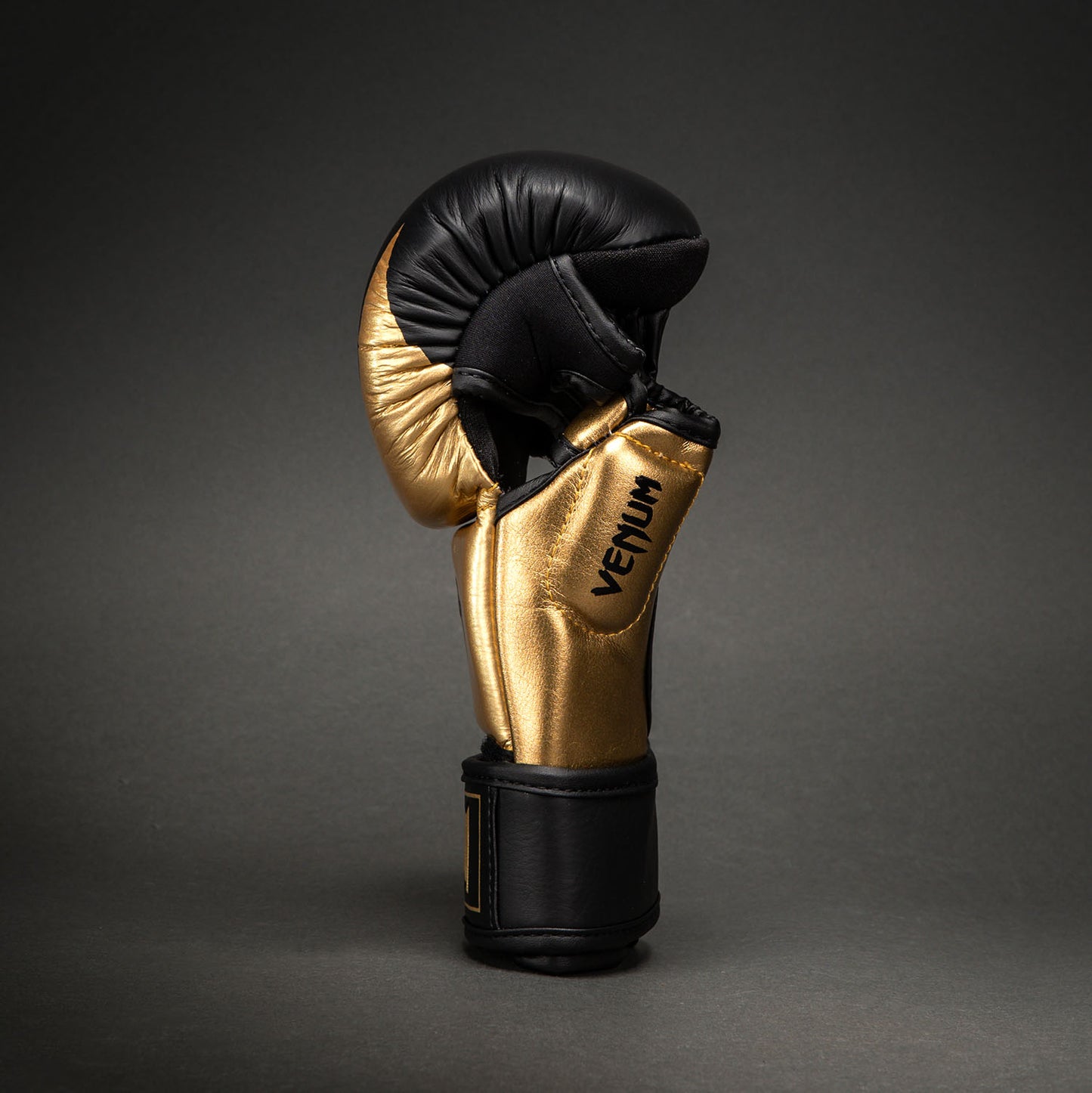 Venum Attack 2.0 Sparringhandschuhe Leder – Gold/Schwarz