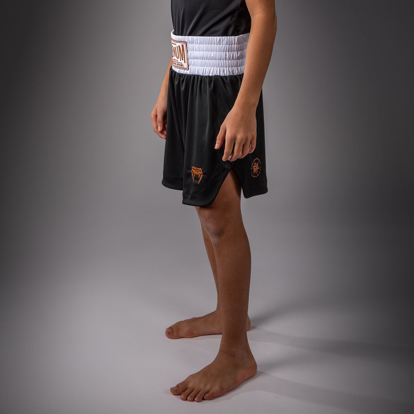 Venum Classic Boxshorts Für Kinder – Schwarz/Gold