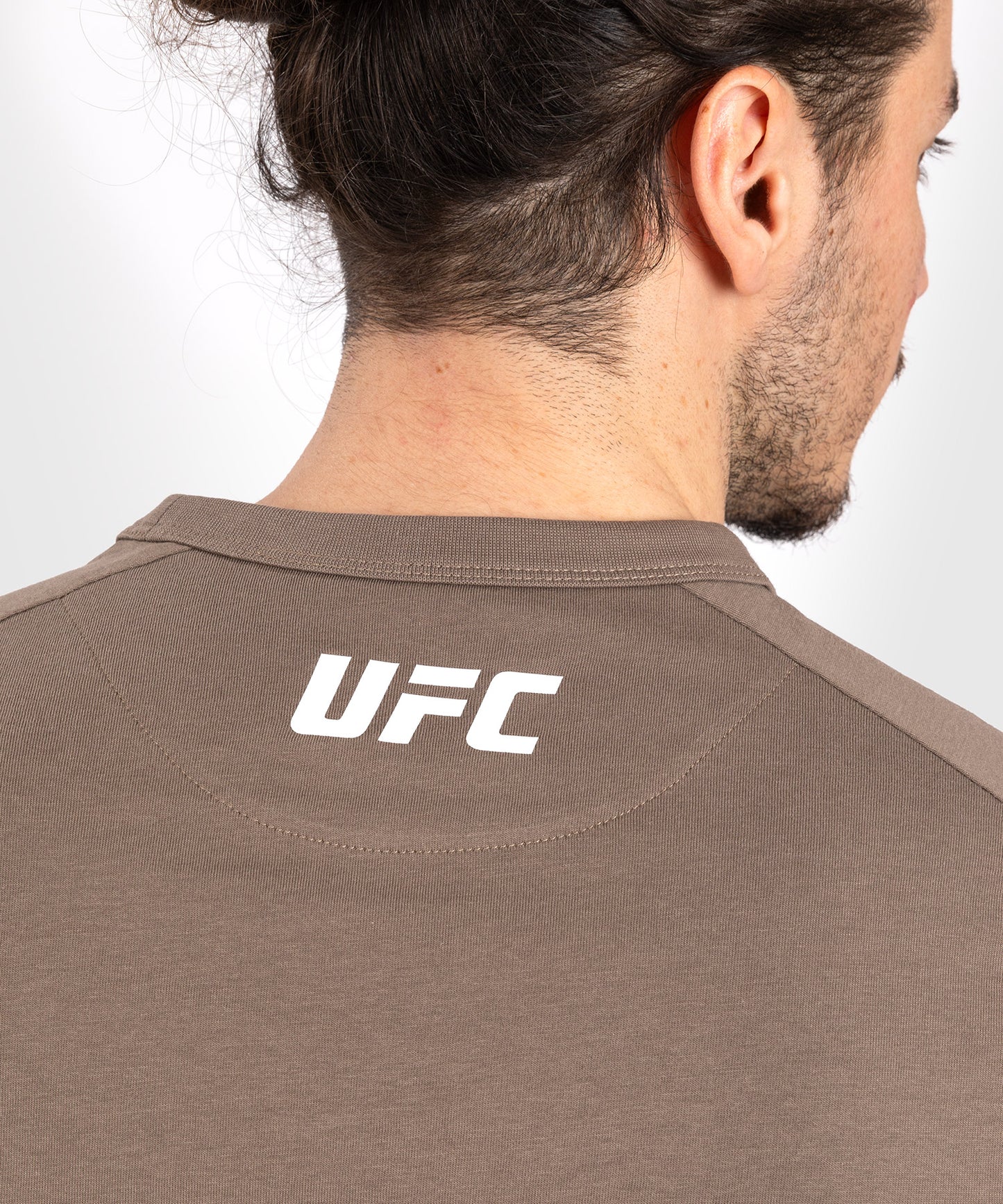 UFC Adrenaline by Venum Fight Week Herren Langarm T-Shirt - Bronze