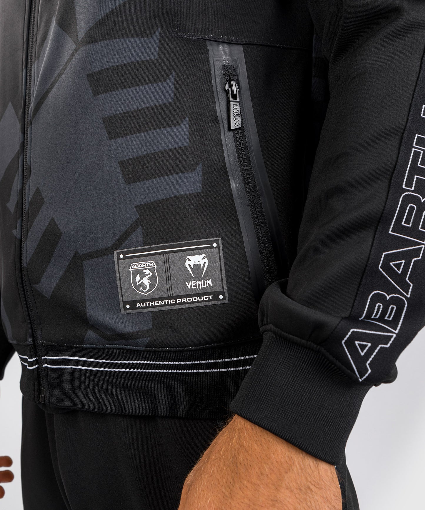 Venum Abarth #1 Reißverschlussjacke - Schwarz