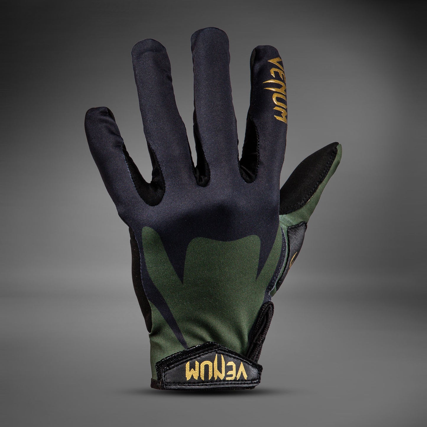 Venum MX Summer Motorsports-Handschuhe - Schwarz/Grün/Gold