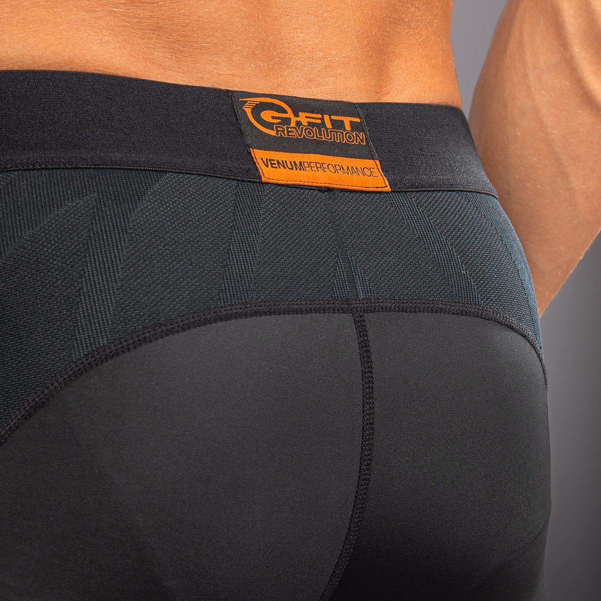 Venum G-Fit Revolution Kompressionsleggings - Schwarz/Kupfer