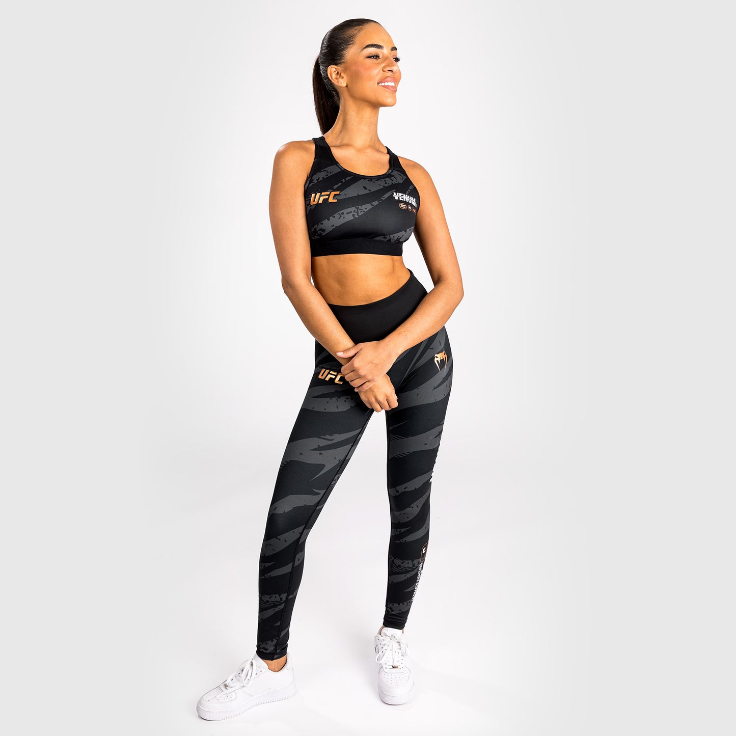 UFC Adrenaline by Venum Fight Week Sport-Bh Für Frauen - Urban Camo