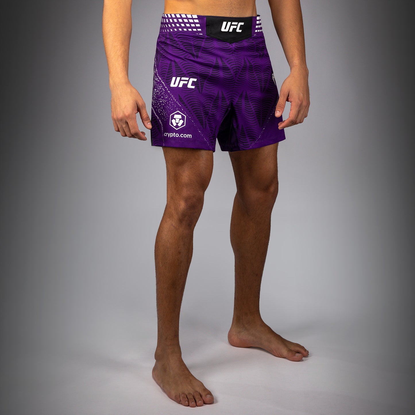 UFC Zenith by Venum Authentic Fight Night Kurze Passform Fight Short Herren Personalisiert - Lila