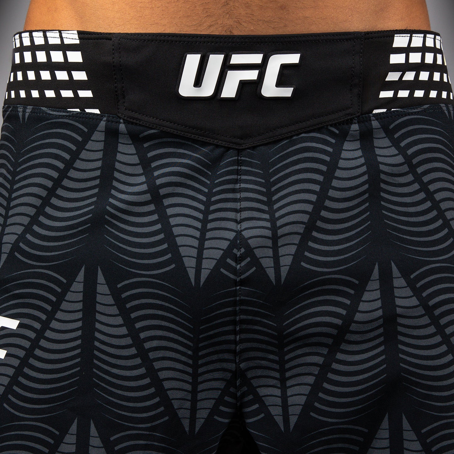 UFC Zenith by Venum Authentic Fight Night Lange Passform Fight Short Herren Personalisiert - Schwarz