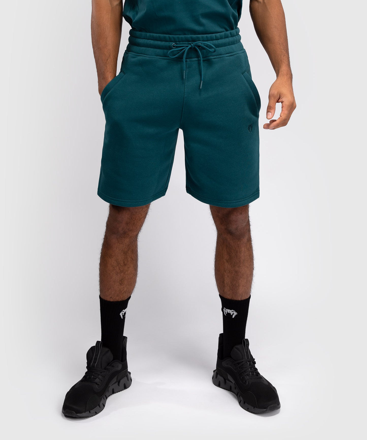 Venum Silent Power Baumwollshorts - Pfauengrün