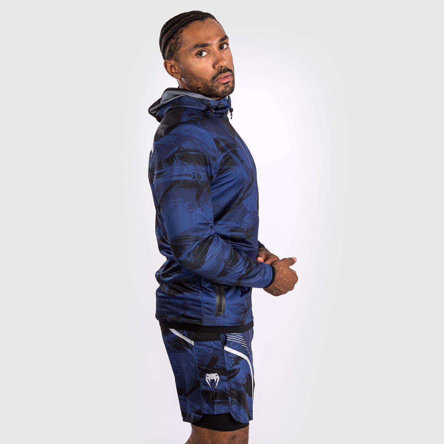 Venum Electron 3.0 Hoodie - Marineblau