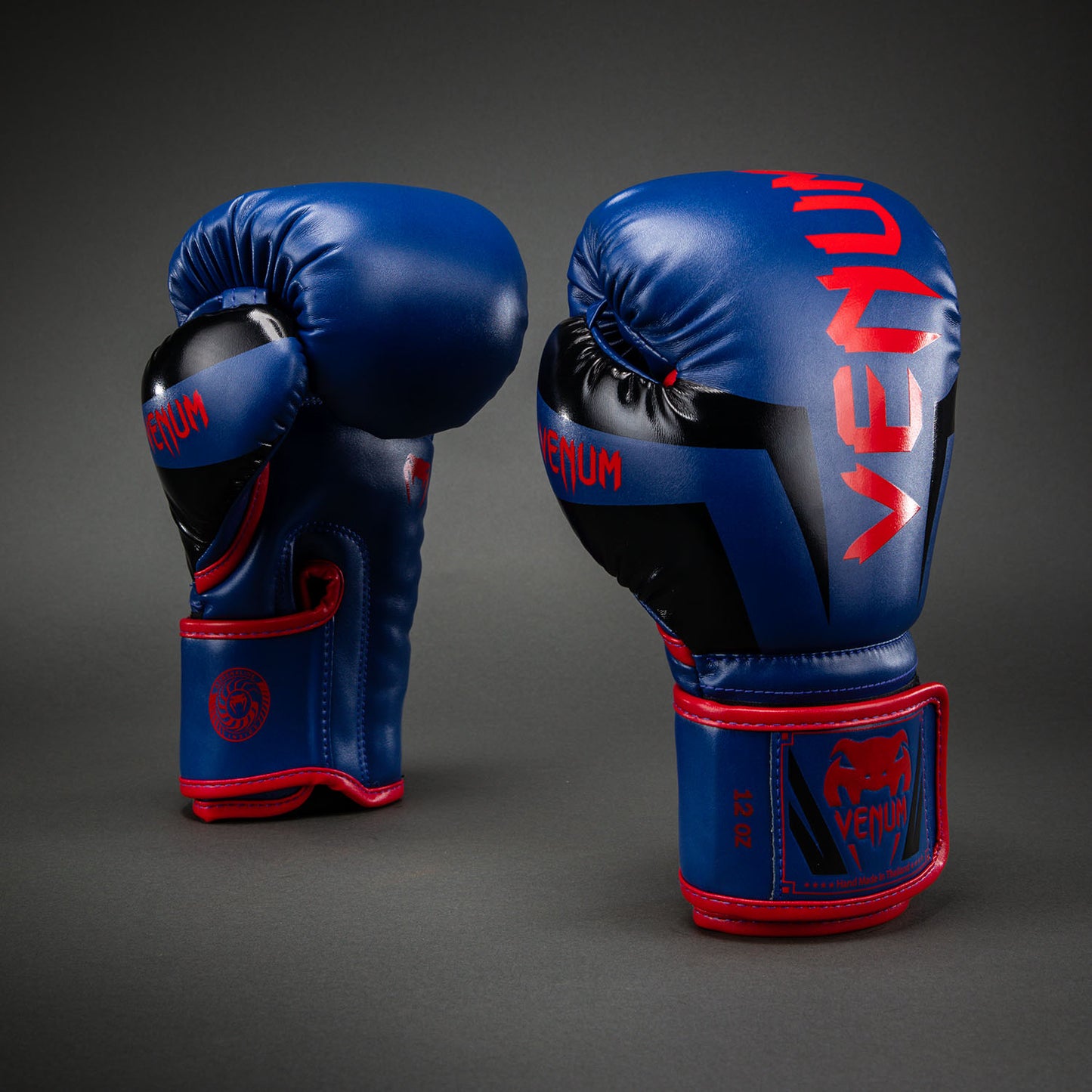 Venum Elite Boxhandschuhe - Dunkelblau/Rot