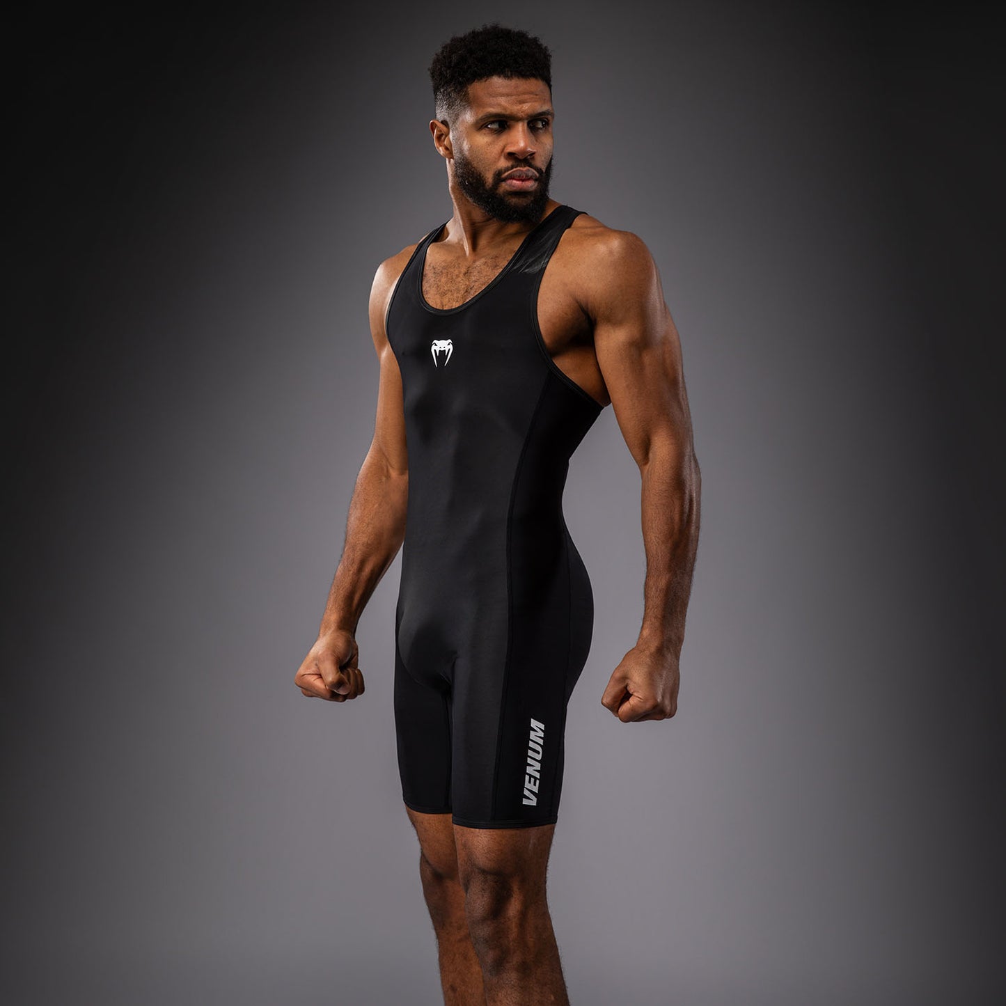 Venum Challenger Ringersinglet Für Herren – Schwarz