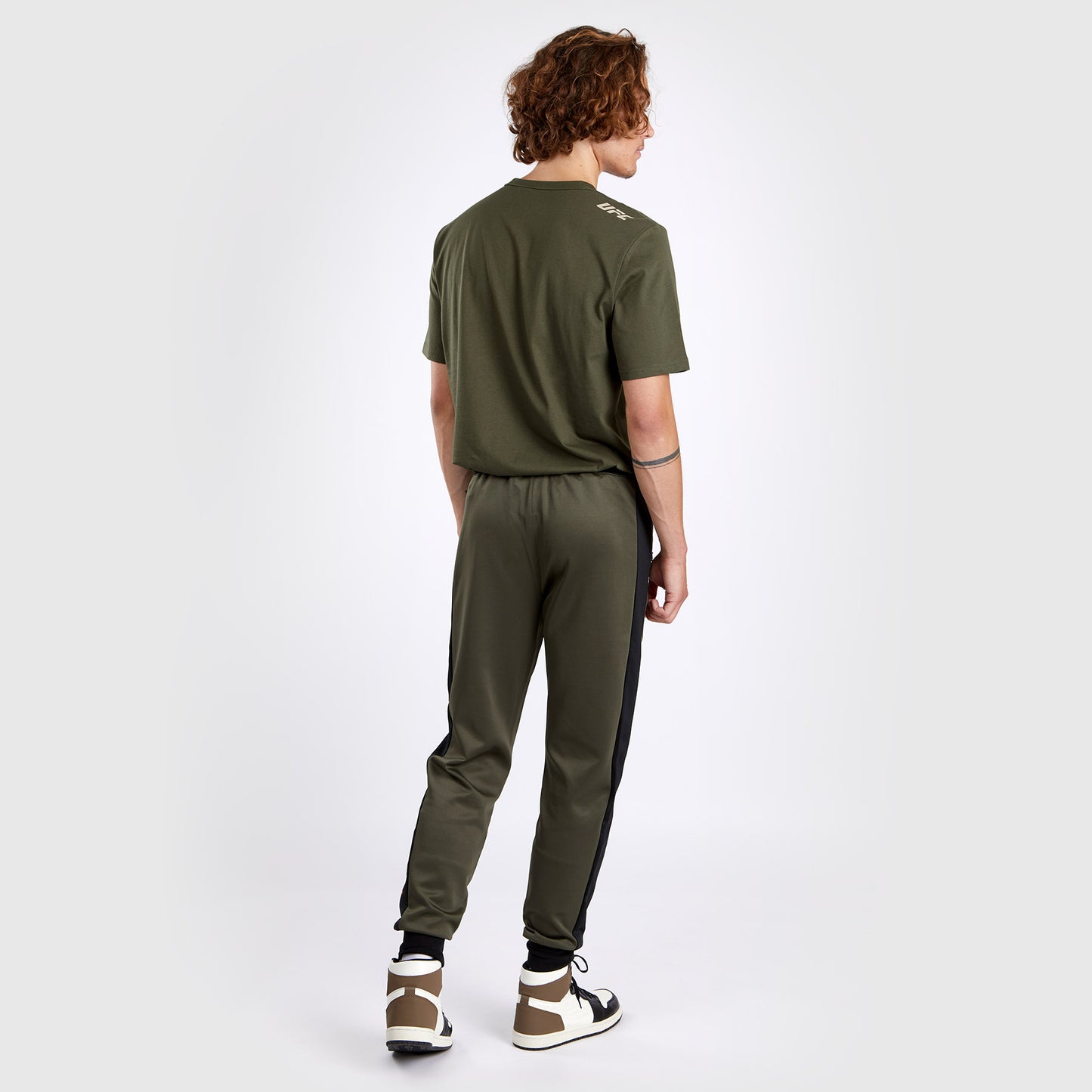 UFC Adrenaline by Venum Fight Week Herren-Performance-Jogging-Hose - Khaki/Bronze