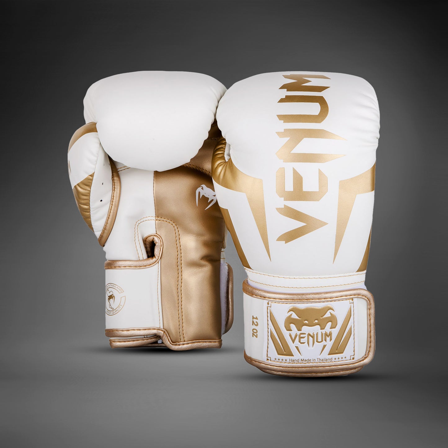 Venum Elite Boxhandschuhe - Weiß/Gold
