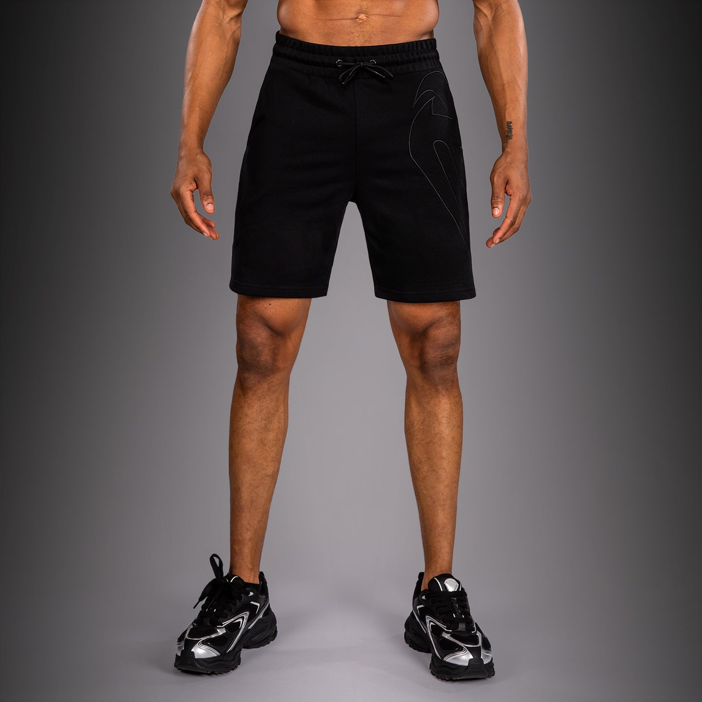 Venum Giant 3D Shorts aus Baumwolle – Schwarz