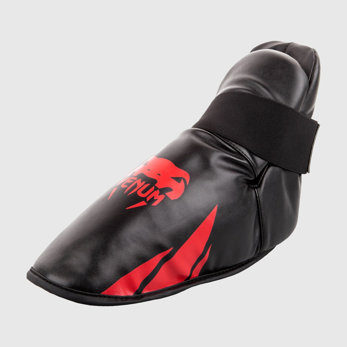 Venum Challenger Fußschutz – Schwarz/Rot