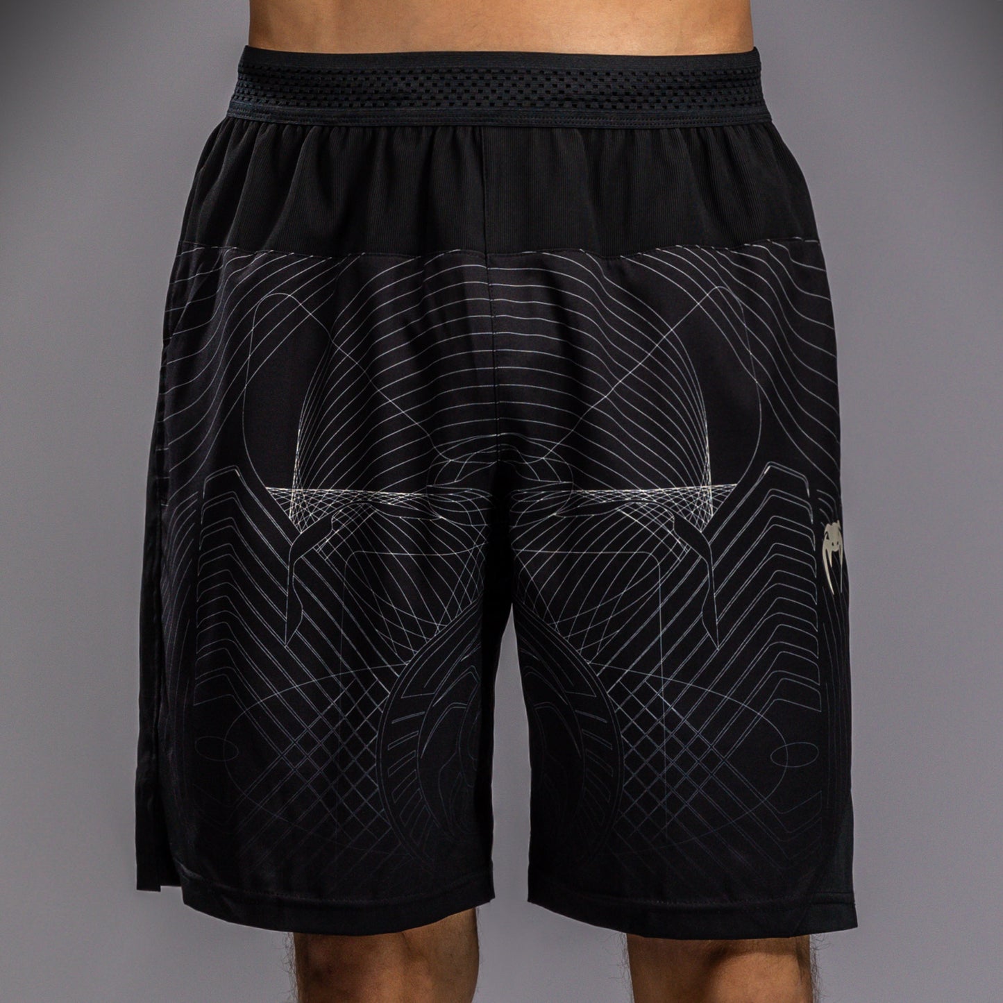 Venum G-Fit Air Herren Trainingsshorts - Tiefschwarz/Wüstensand