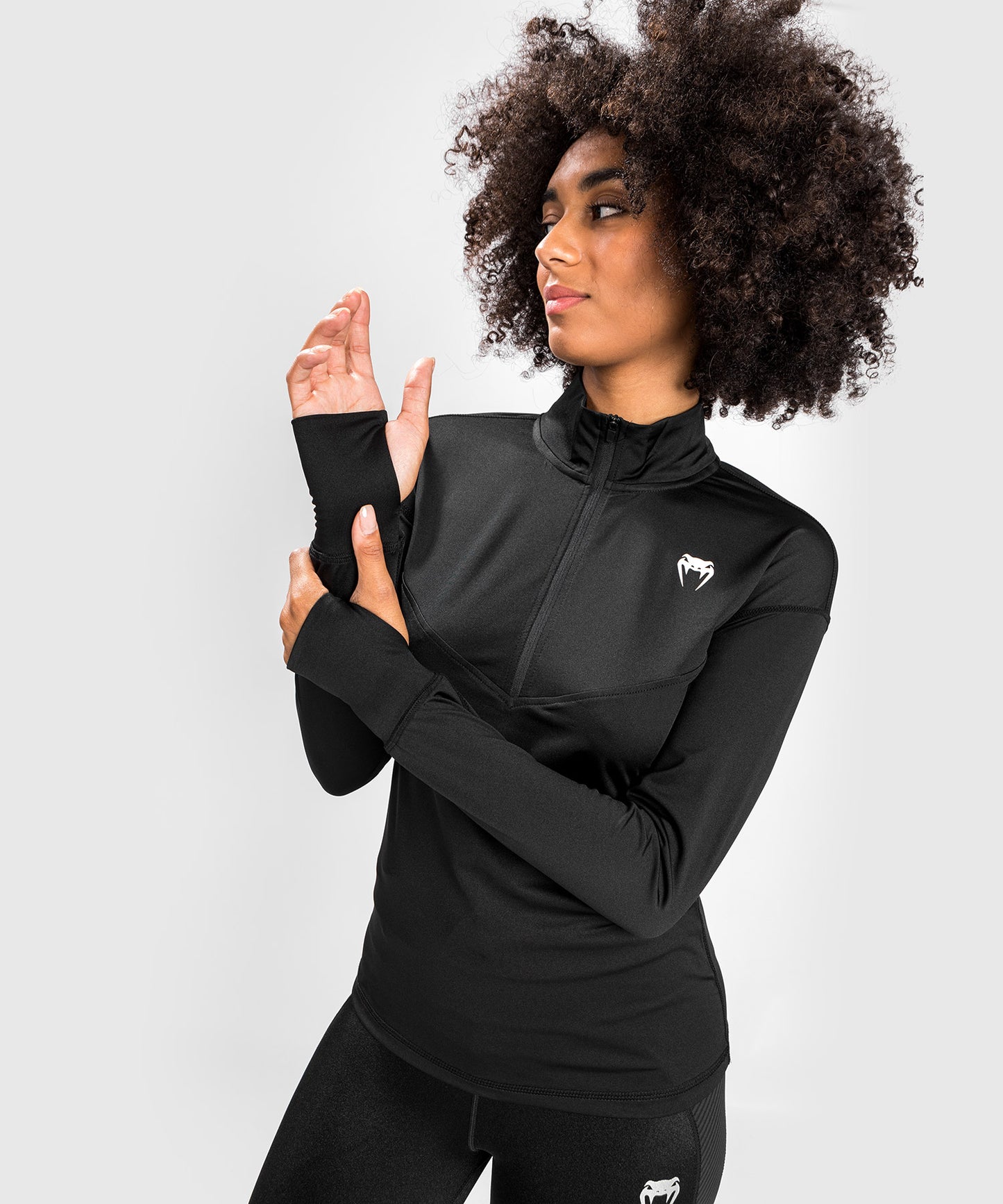 Venum Essential Base Layer Top - Schwarz