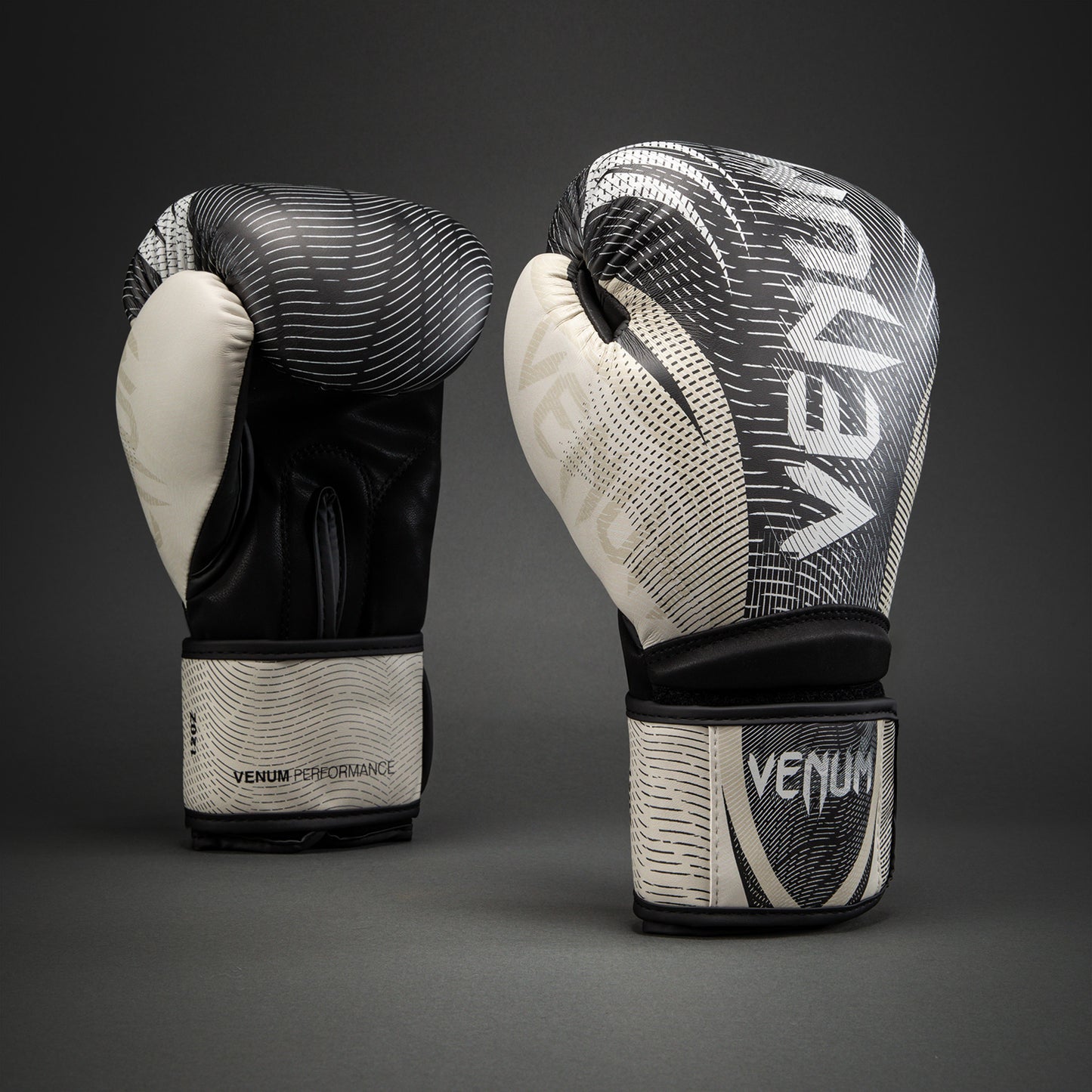 Venum Galactic 3.0 Boxhandschuhe - Cremeweiß/Schwarz