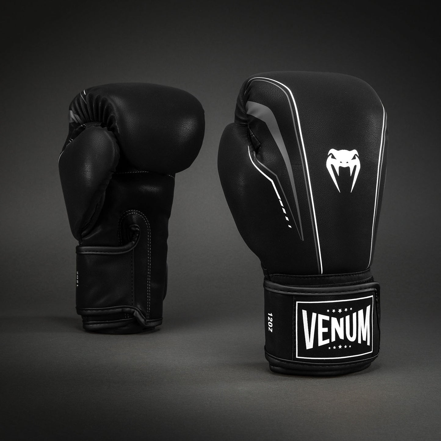 Venum Streamline Boxhandschuhe – Schwarz/Weiß