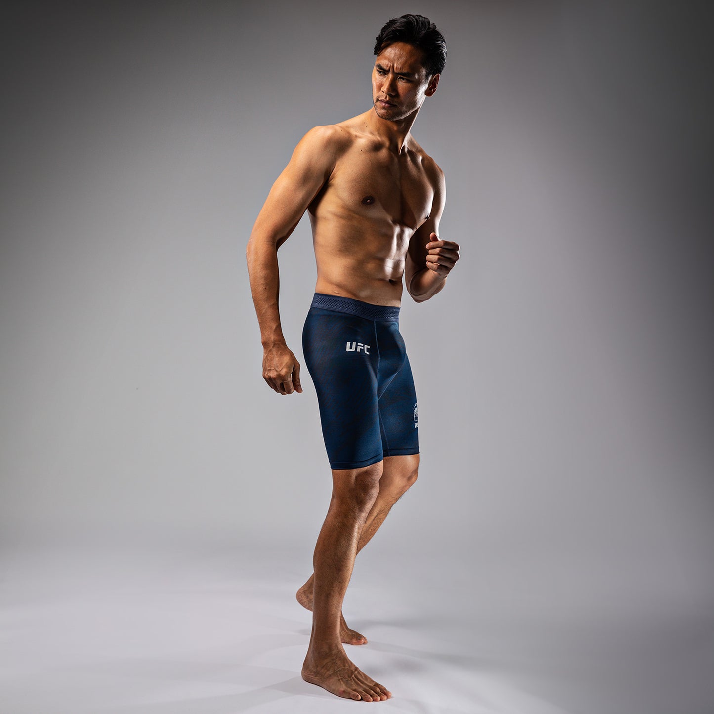 UFC Fusion by Venum Fight Week Herren Vale Tudo Short - Ozeanisches Blau