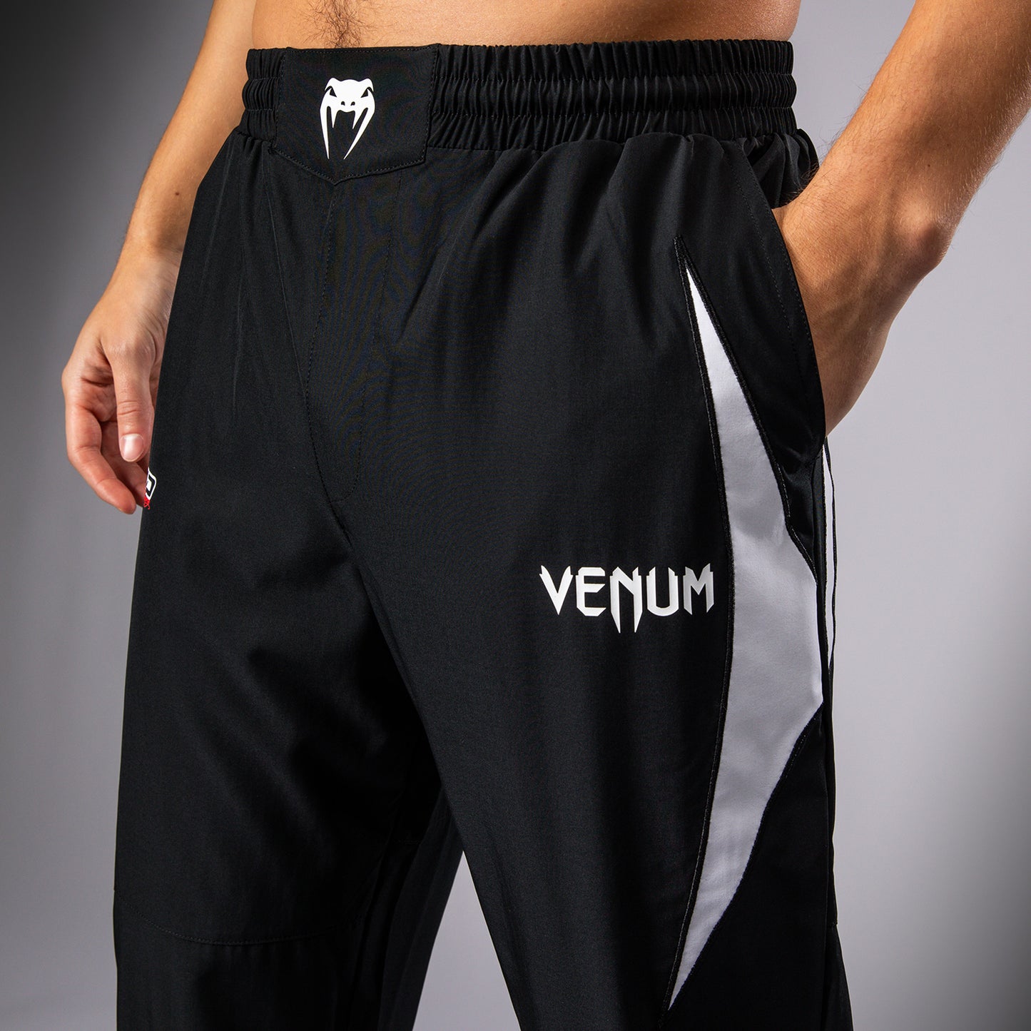 Venum x Bud Racing Herren-Jogger - Schwarz/Weiß/Limettengrün