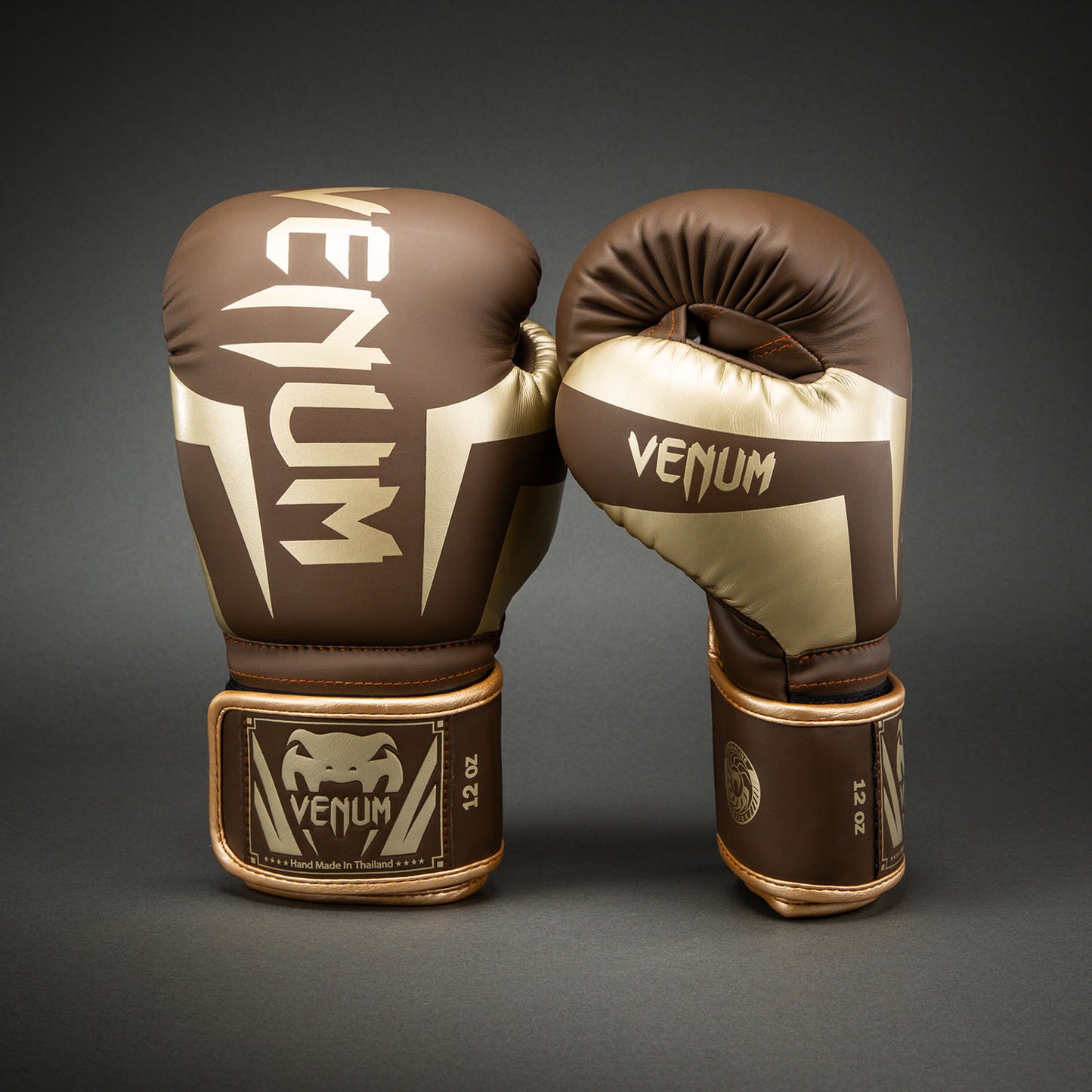 Venum Elite Boxhandschuhe - Dunkelbraun