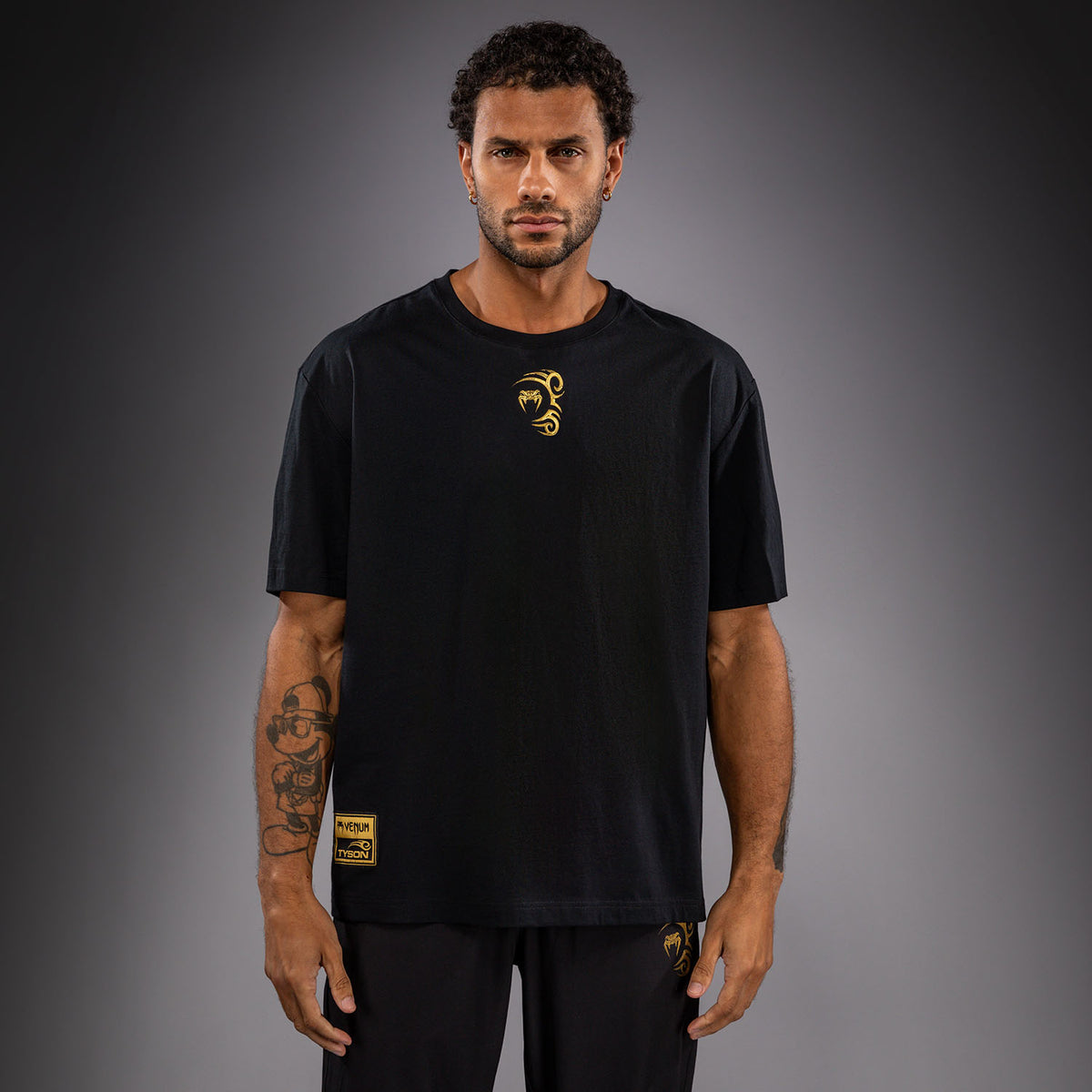 Venum x Mike Tyson Tiger T-Shirt - Schwarz/Gold
