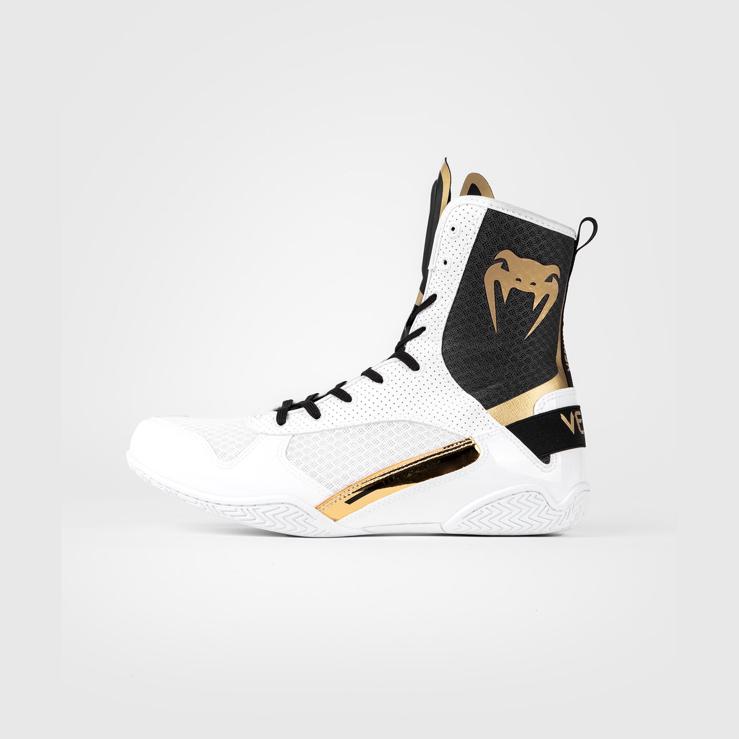 Venum Elite Boxing Schuhe - Weiß/Schwarz/Gold