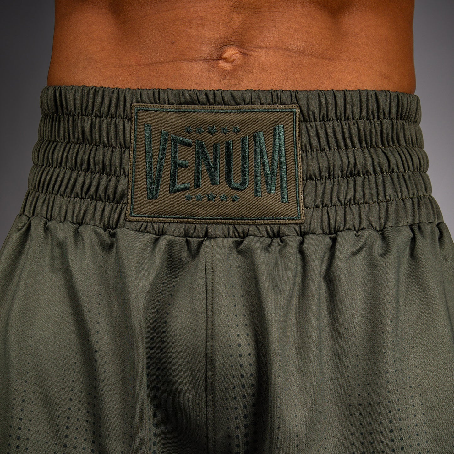Venum Stealth Boxshorts – Khaki/Dunkelgrün