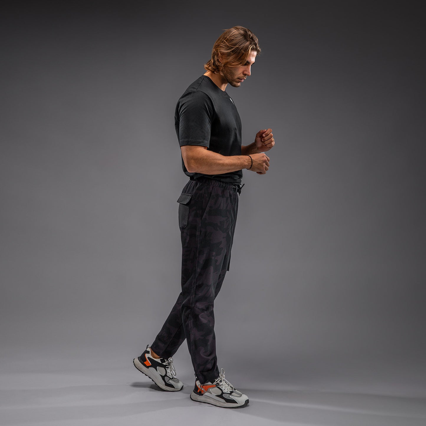 Venum Trooper Herren Trainingshose - Schwarz/Violett