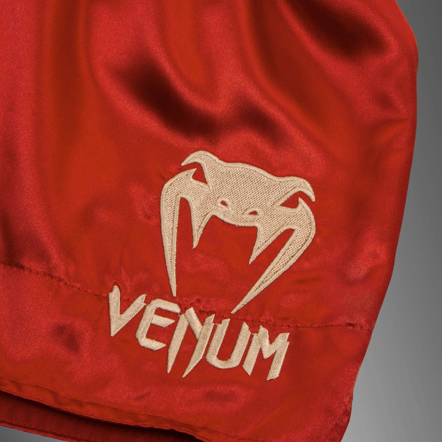 Venum Classic Shorts Muay Thai - Bordeaux/Gold